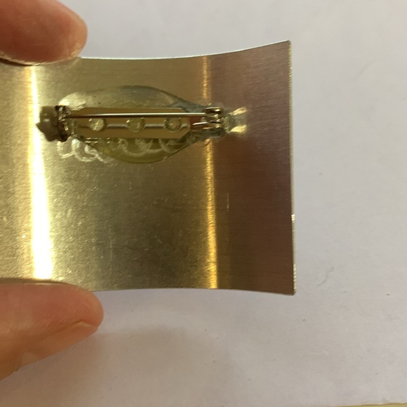 Beautiful brooch scenery birds - Picture 4 of 4